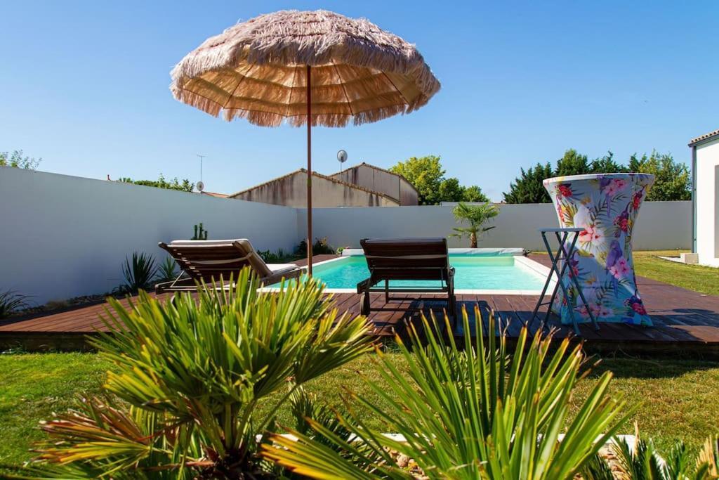 Villa Avec Piscine Chauffee Trois Chambres Saint-Sulpice-de-Royan Kültér fotó